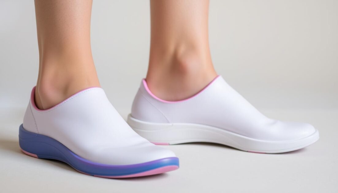 Arch support shoes for standing