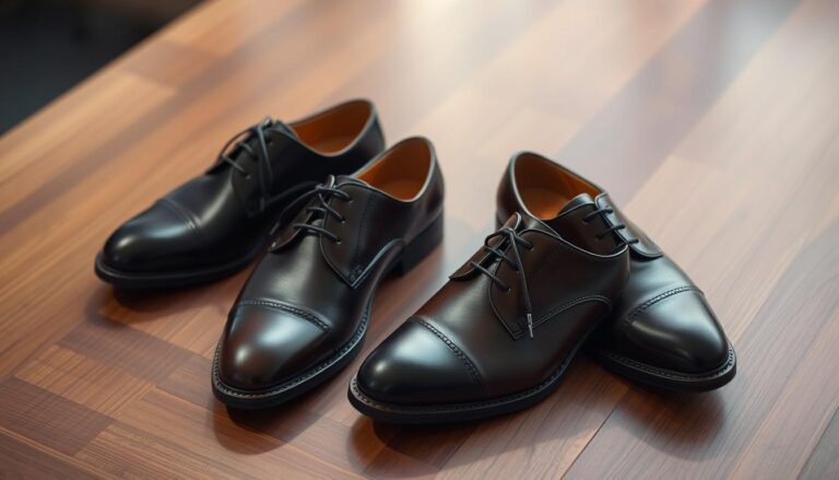 Derby shoes