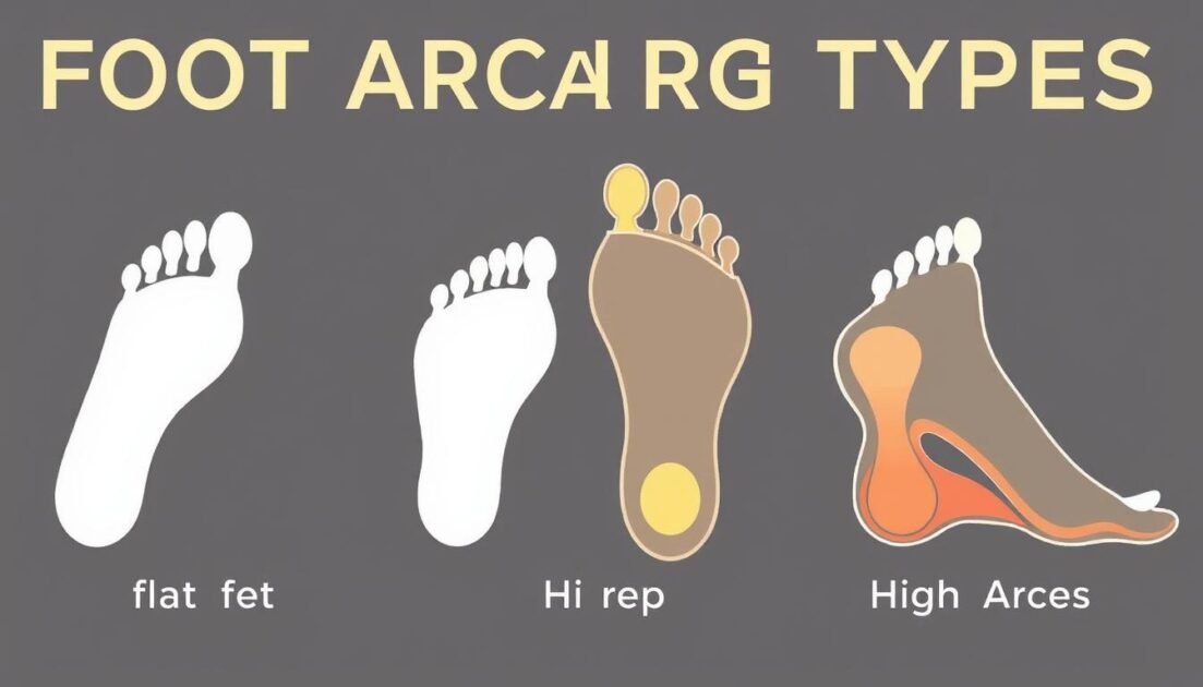 Foot arch types