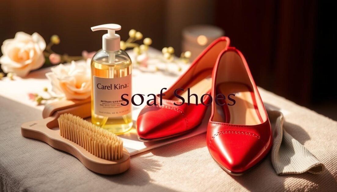 Kina Red Shoes Care Instructions