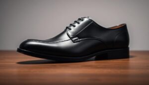 Mens black dress shoes