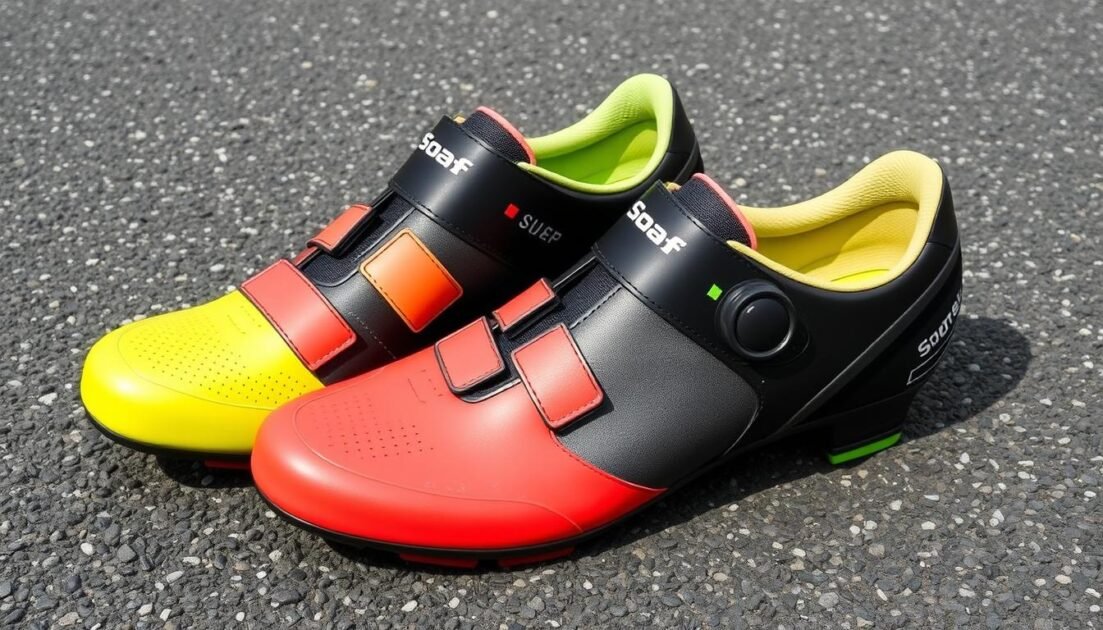 Road bike shoes