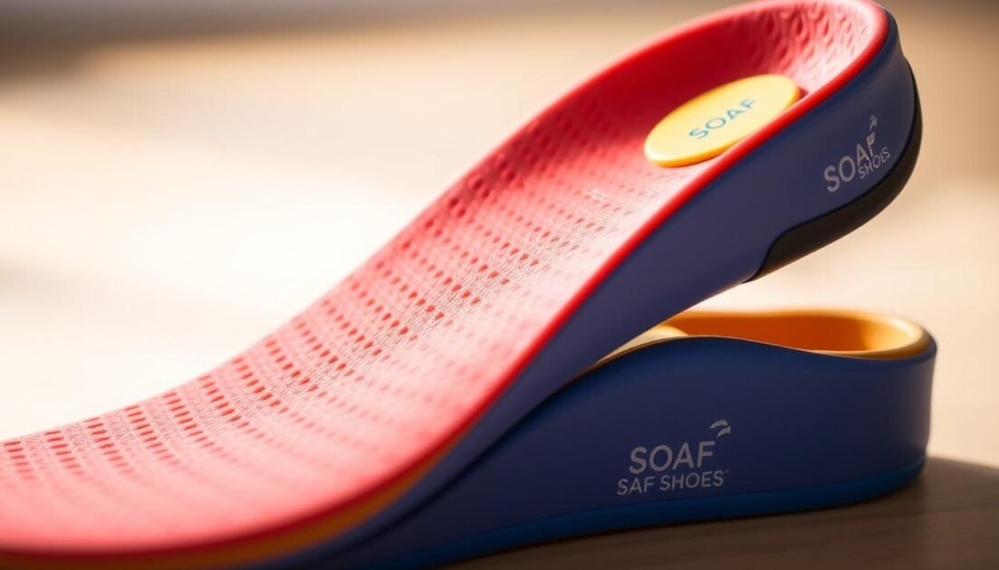 Shock-absorbing insoles