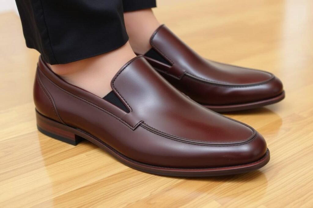 Slip on dress shoes