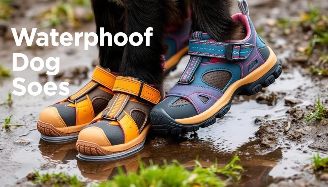 Waterproof dog shoes