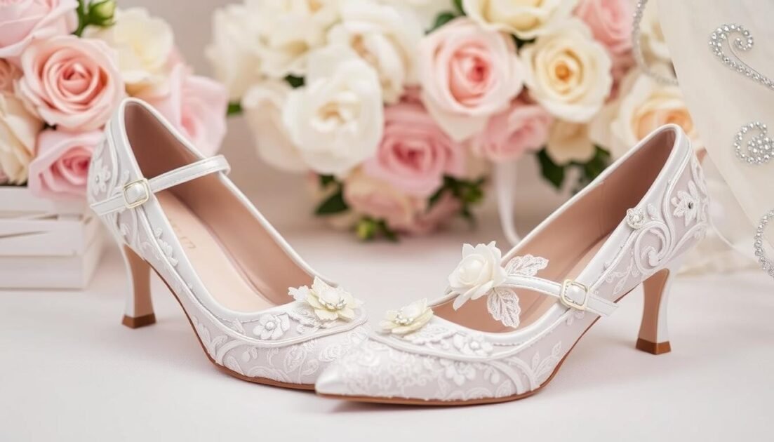 Wedding-perfect mary jane pumps