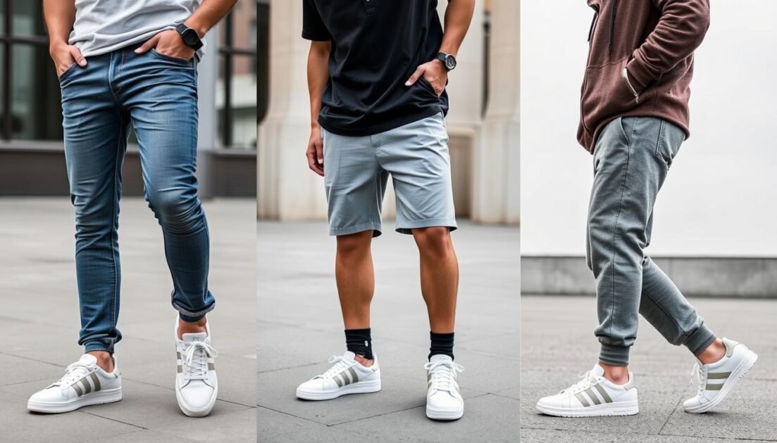 casual sneaker outfits