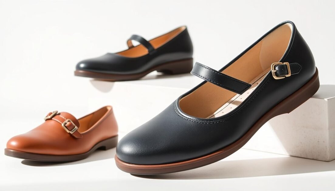 comfortable mary jane flats