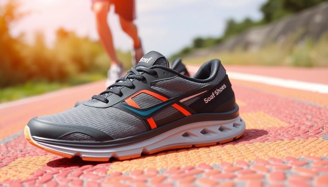 cushioned running shoes for men