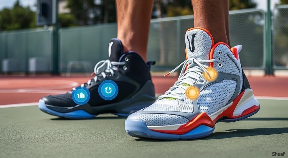 high-performance basketball sneakers cushioning systems