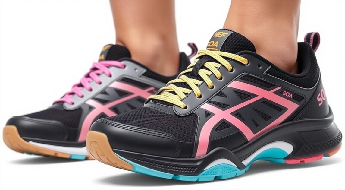 high performance women's volleyball footwear