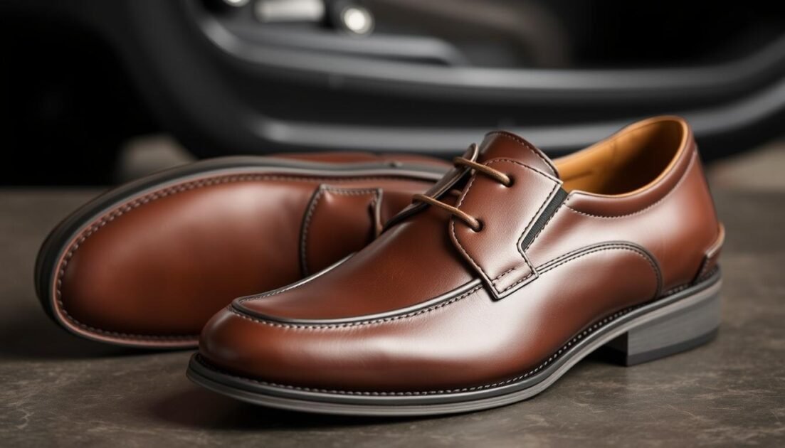 leather driving shoes