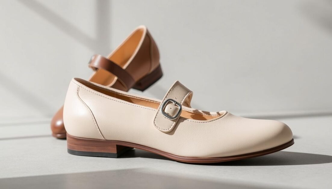 leather mary jane shoes for women