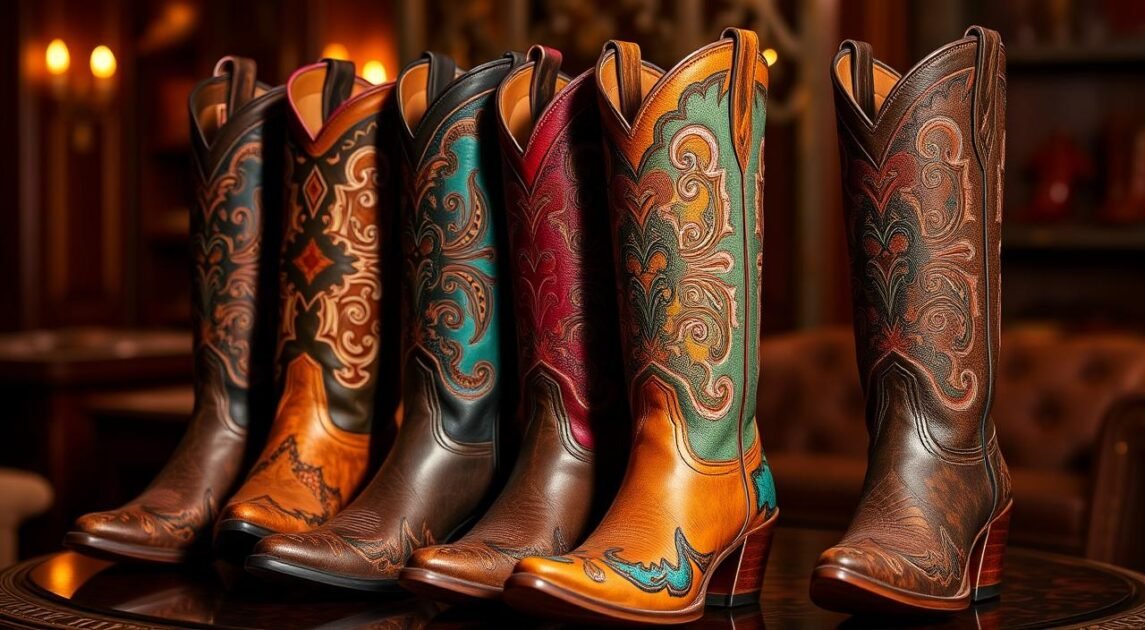 luxury western boots