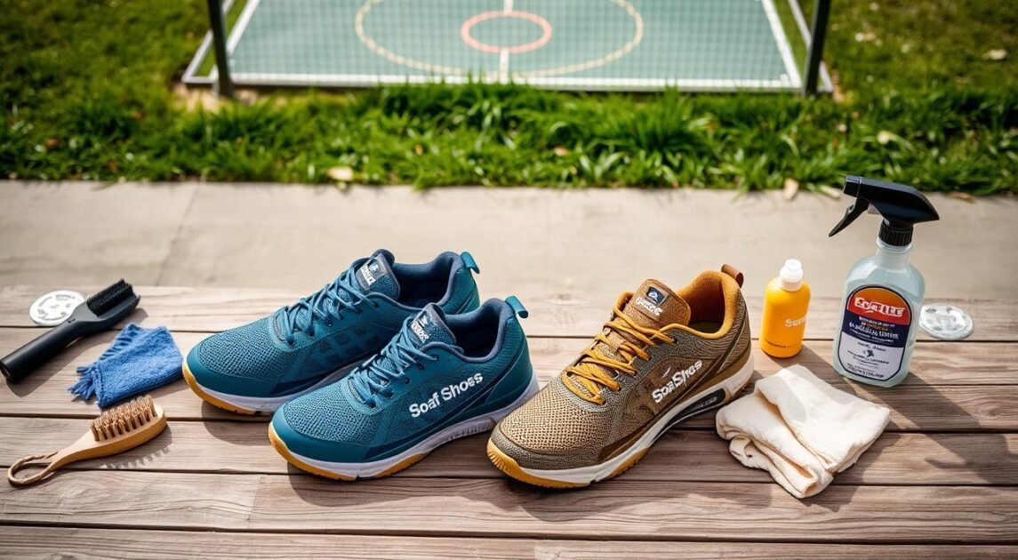 maintenance of outdoor basketball shoes