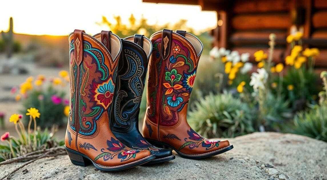 mexican cowgirl boots