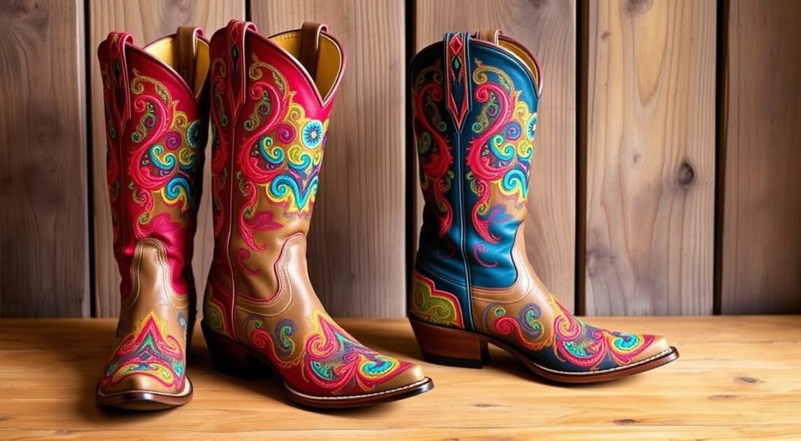 mexican cowgirl boots