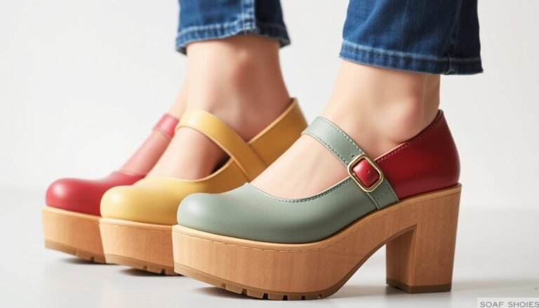 platform mary jane shoes