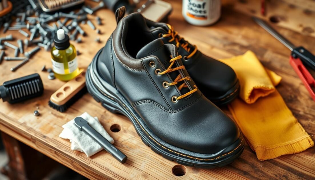 safety shoe maintenance