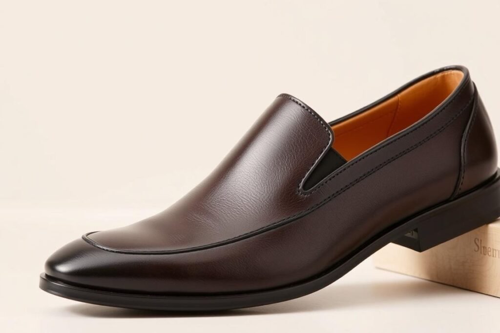 slip-on dress shoes