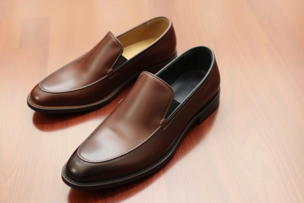 slip-on dress shoes