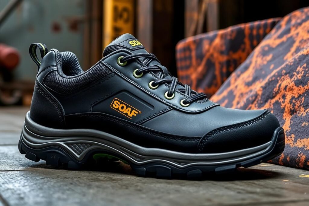 slip-resistant work shoes