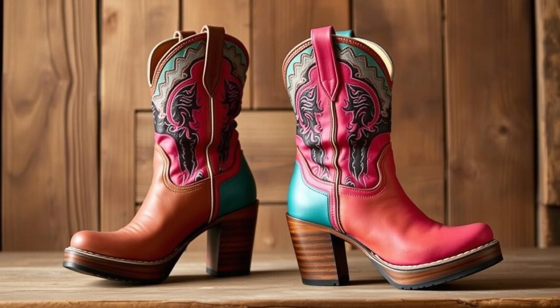 trendy western boots