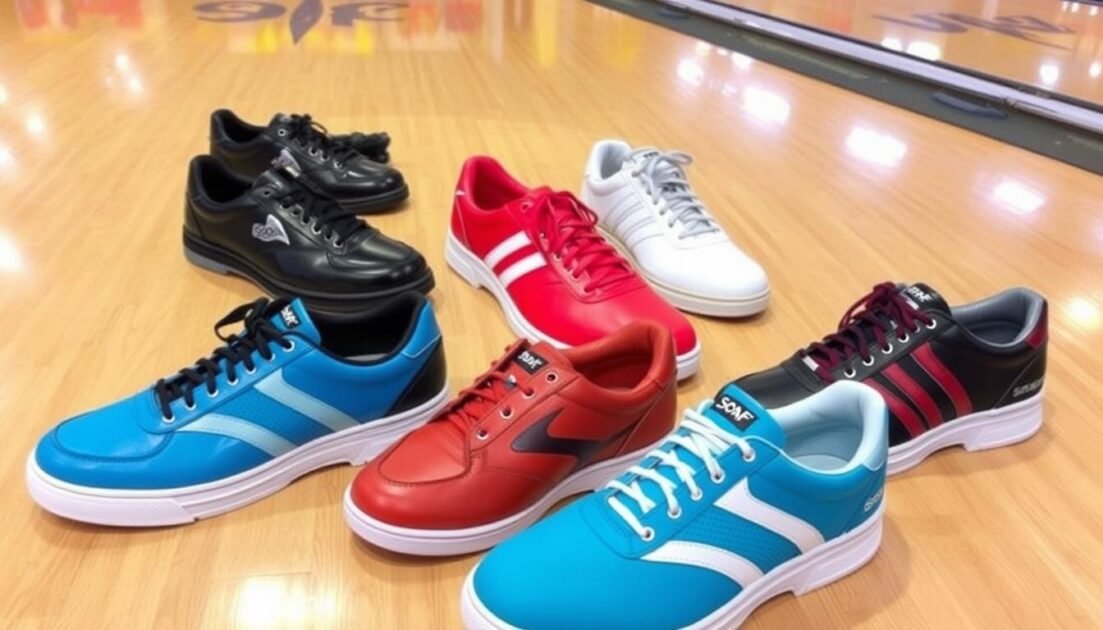 types of bowling shoes