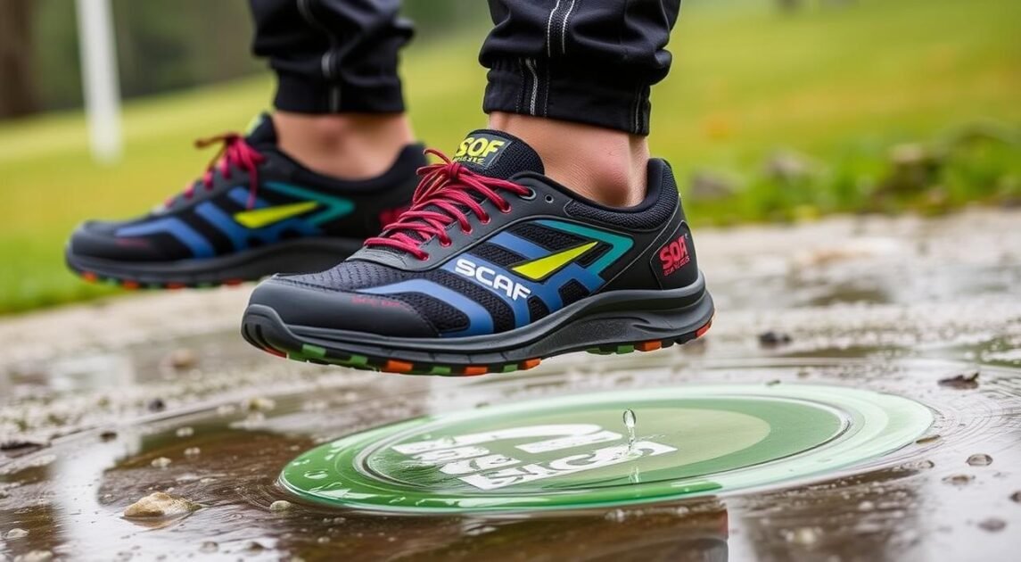 waterproof disc golf shoes