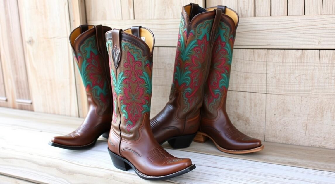 wide calf western boots