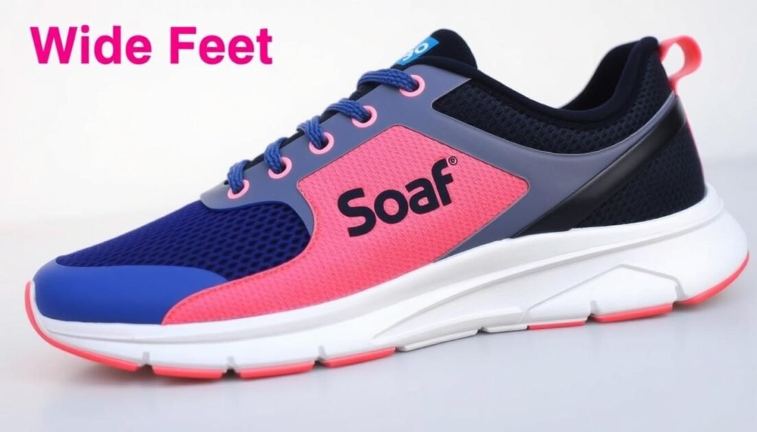 wide feet friendly exercise shoes