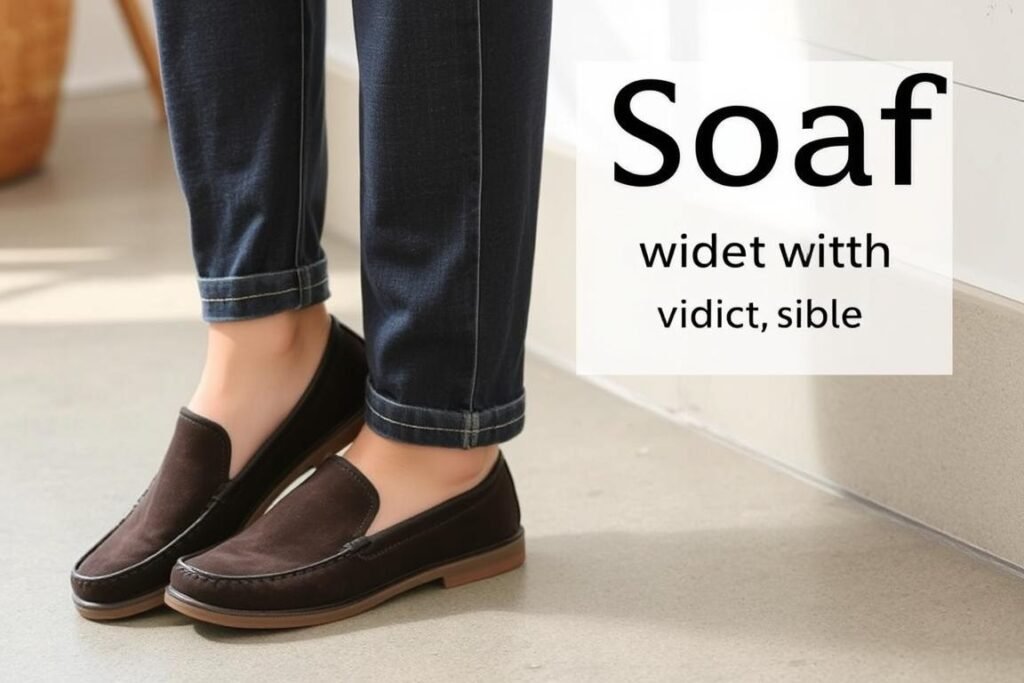 wide width slip on shoes