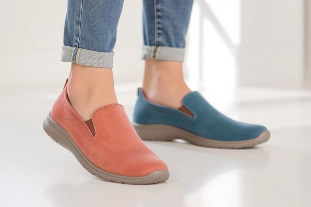 wide width slip on shoes