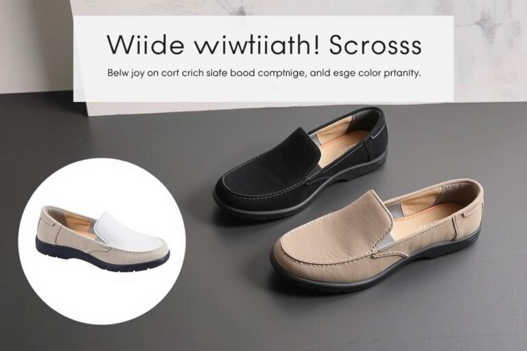 wide width slip on shoes