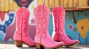 womens pink cowboy boots